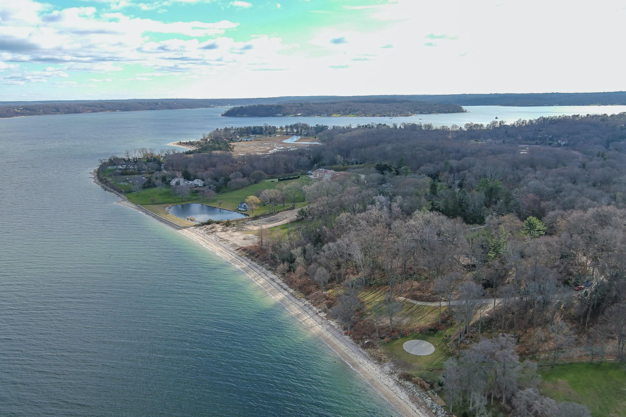 17+ Acre Waterfront with Private Beach
